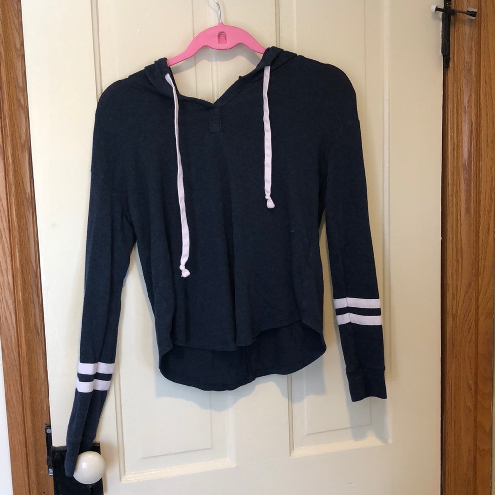 Blue light sweatshirt